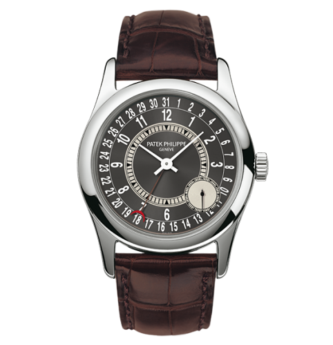 AAA Replica Patek Philippe Calatrava Grey Watch 6000G-010